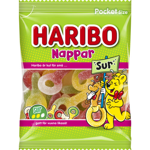 HARIBO NAPPERS SOUR 80G
