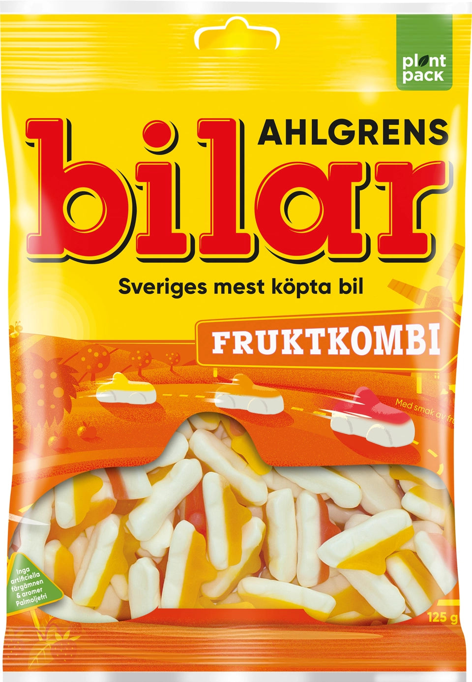 Ahlgrens Bilar Fruit Combo 125G