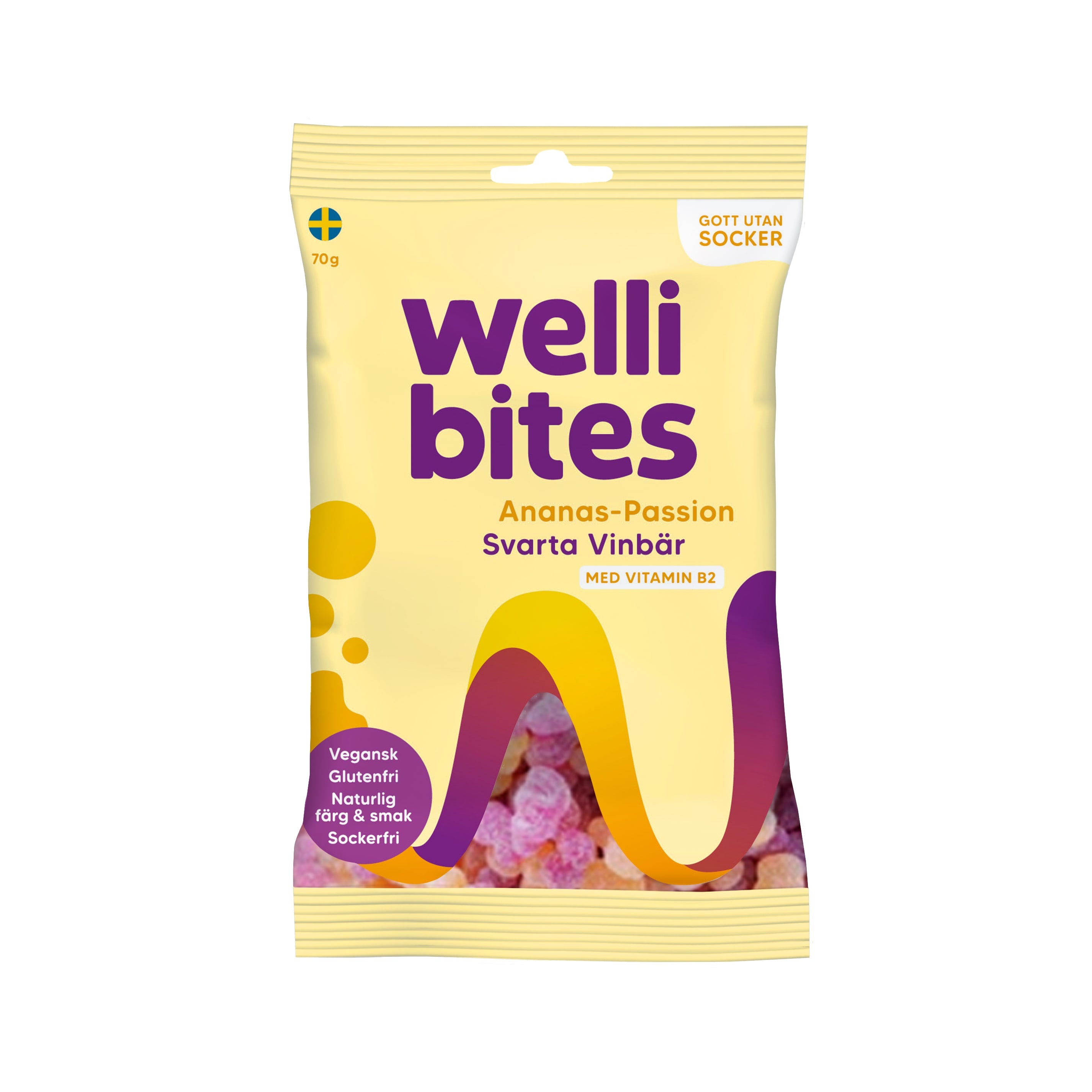 WELLIBITES PINEAPPLE&PASS 70
