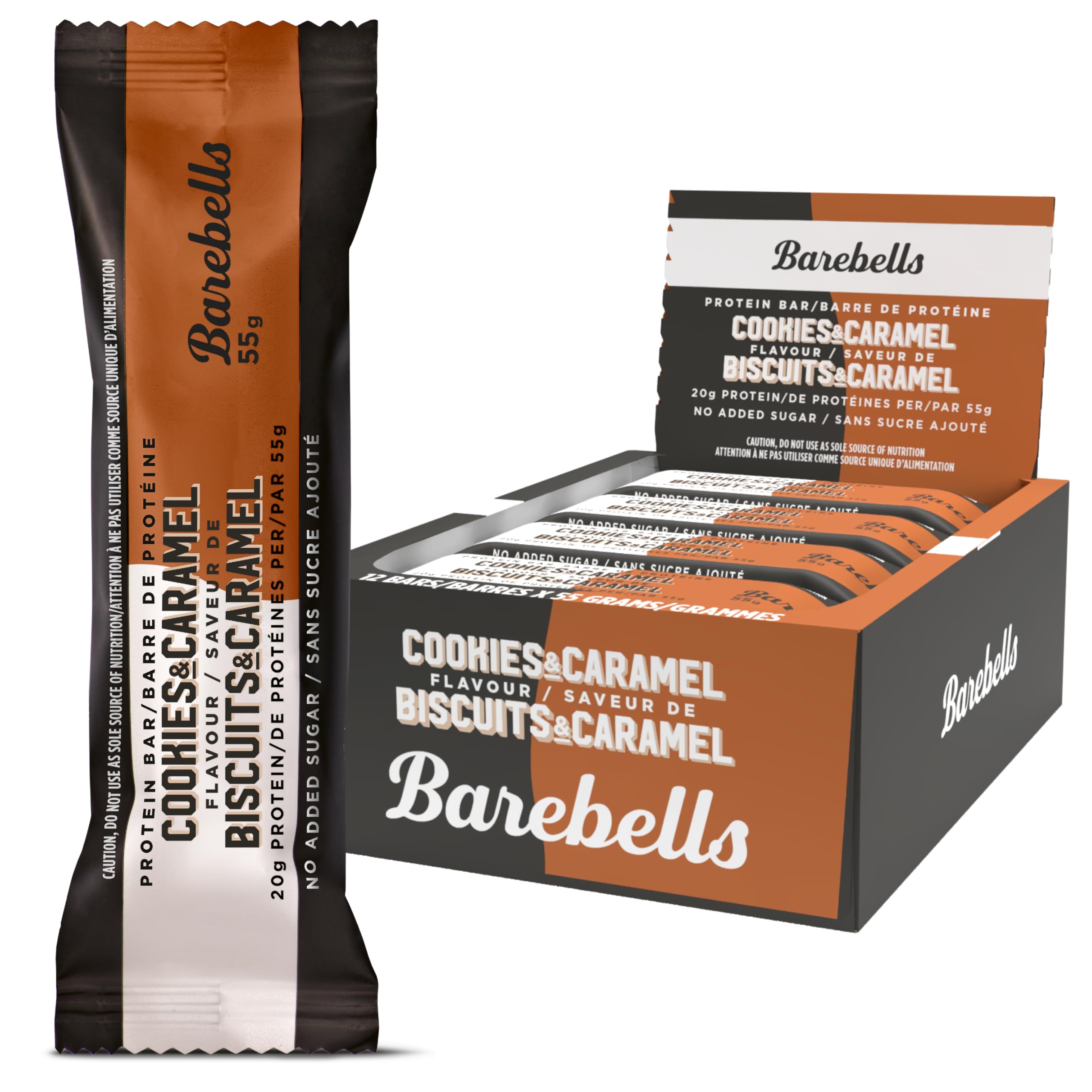 Barebell's Bar Cookies & Caramel 55g