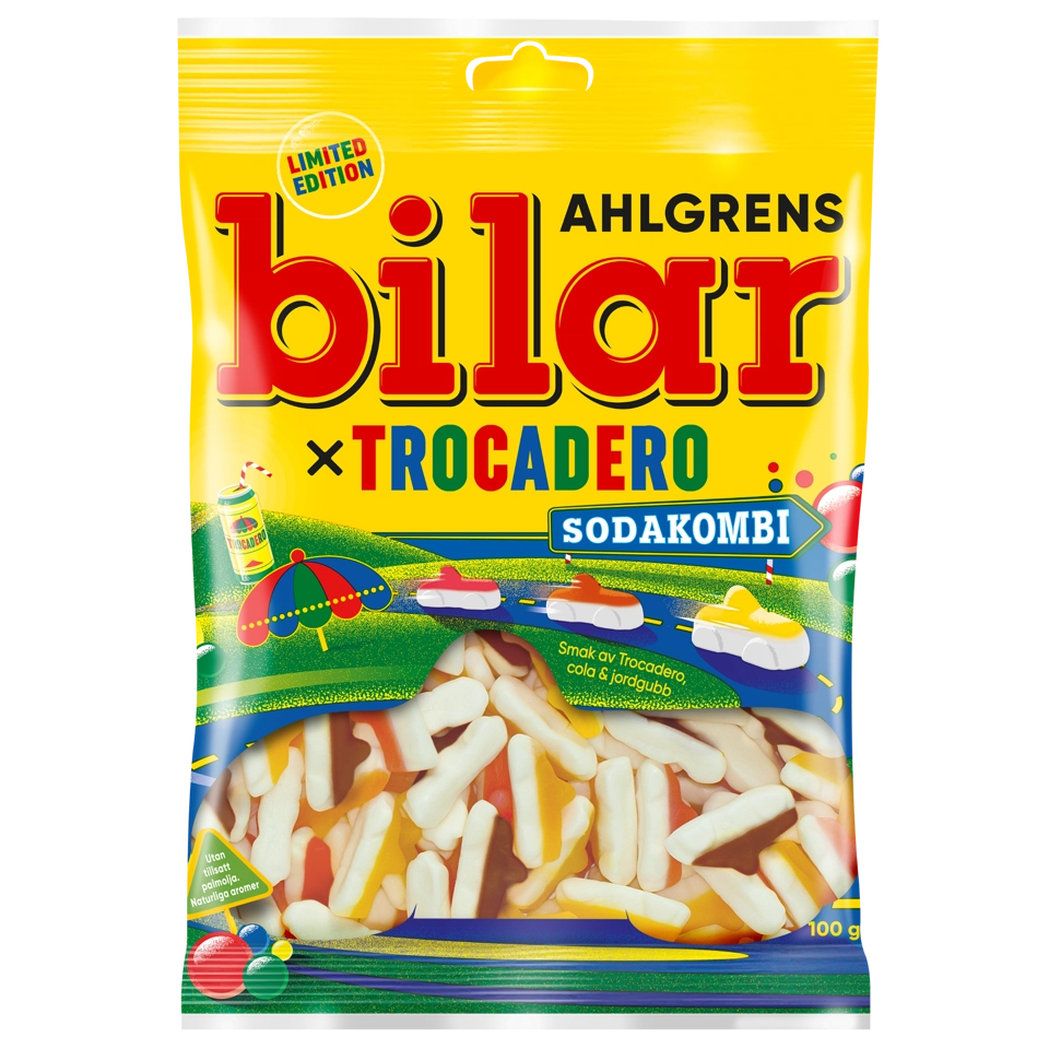 Ahlgrens Cars Soda Combi 100g