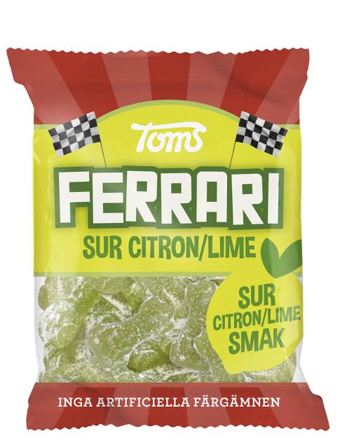 Ferrari Sour Lemon/Lime 120g