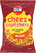 OLW CHEEZ CRUNCH HOT 225G