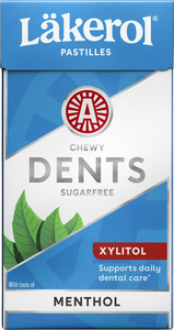 LÄKEROL DENTS MENTHOL 36G