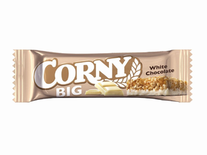 CORNY BIG WHITE CHOCO 40G