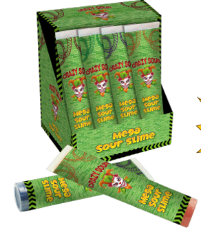 CRAZY SOUR MEGA SLIME 120