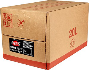 COCA-COLA ZERO 20L BIB