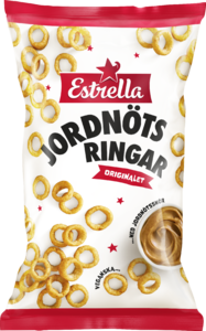 EST JORDNÖTSRINGAR 175G