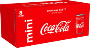 COCA-COLA ORIG 15CL 8P