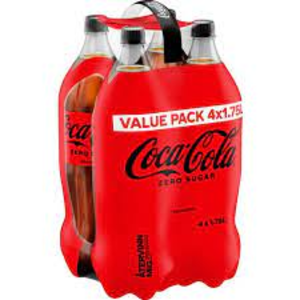 COCA-COLA ZERO 1.75L 4P