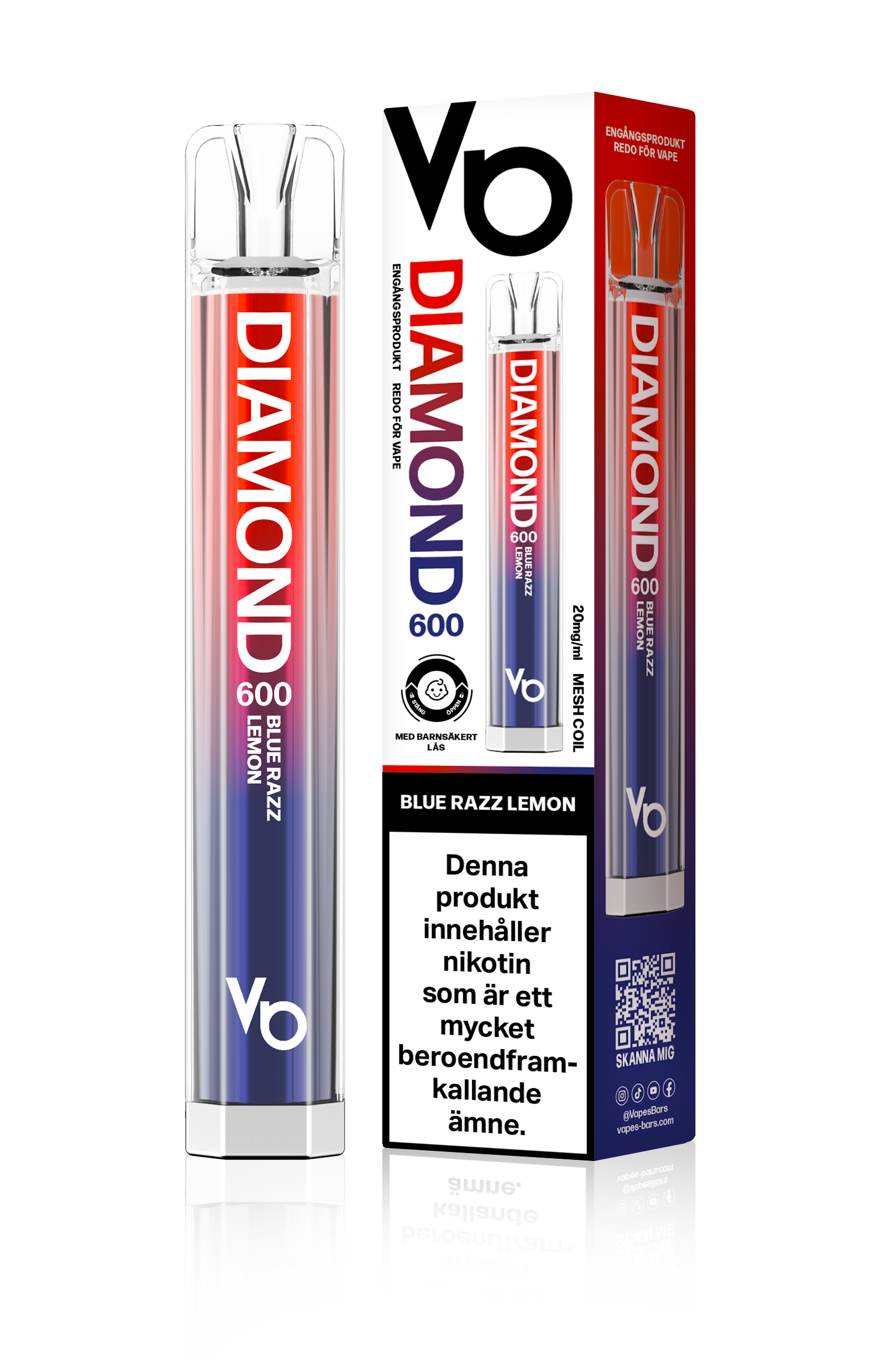 DIAMOND VAPES BLUE RAZZ L