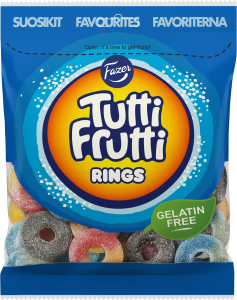 TUTTI FRUTTI RINGS 180G