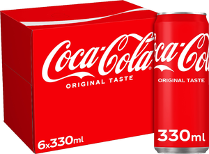 COCA-COLA ORIG 33CL 6P