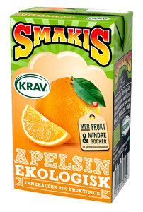SMAKIS APELSIN EKO 25CL