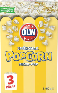 OLW MICROPOP 3P SMÖR 240G