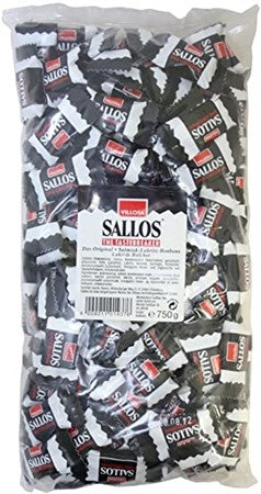 SALLOS LAKRITS 750G