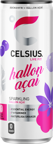 CELSIUS HALLON ACAI 355ML