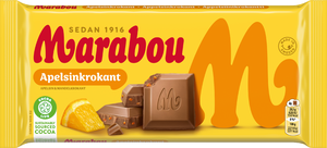 MARABOU APELSINKROKANT200