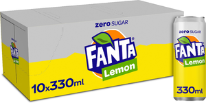 FANTA ZERO LEMON 33CL 10P