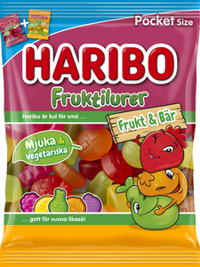 FRUKTILURER FRUKT&BÄR 80G