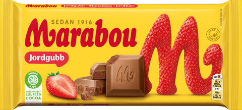 MARABOU JORDGUBB 185G