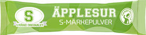 S-MÄRKE PULVER ÄPPLESUR2K