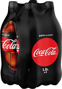 COCA-COLA ZERO 1.5L 4P