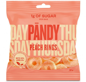 PÄNDY PEACH RINGS 50G