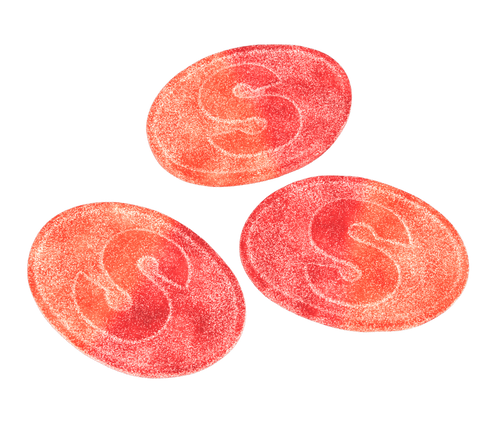 S-MÄRKE SOUR PEACH/DRAGON