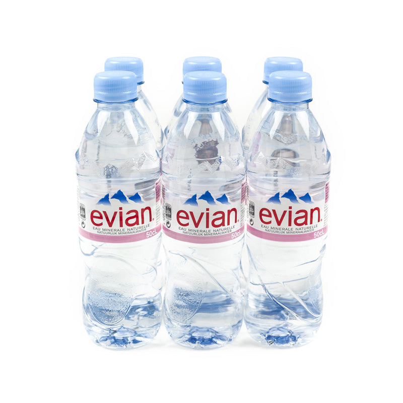 EVIAN NATURELL 50CL 6P