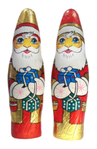 CHOKLADTOMTE STANNIOL 60G