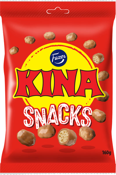 KINA SNACKS RÖD 160G