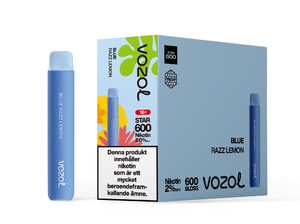 VOZOL VAPES RAZZ LEMON