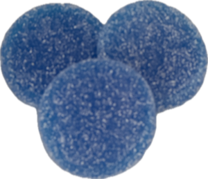 SMILEYS BLÅ SURA 2K