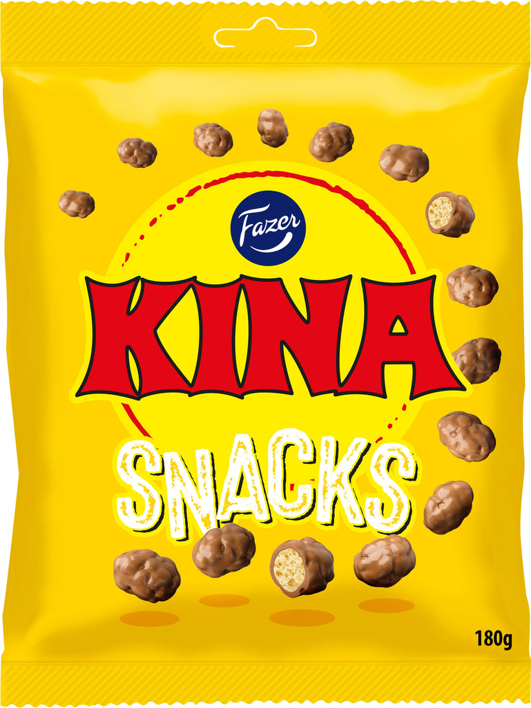 KINA SNACKS GUL 180G