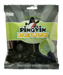 PINGVIN LAKRITSTWIST 275G