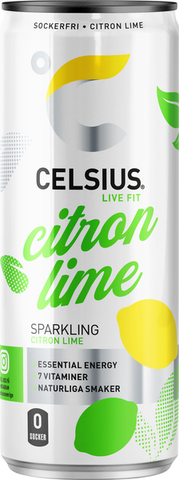 CELSIUS CITRON LIME 355ML