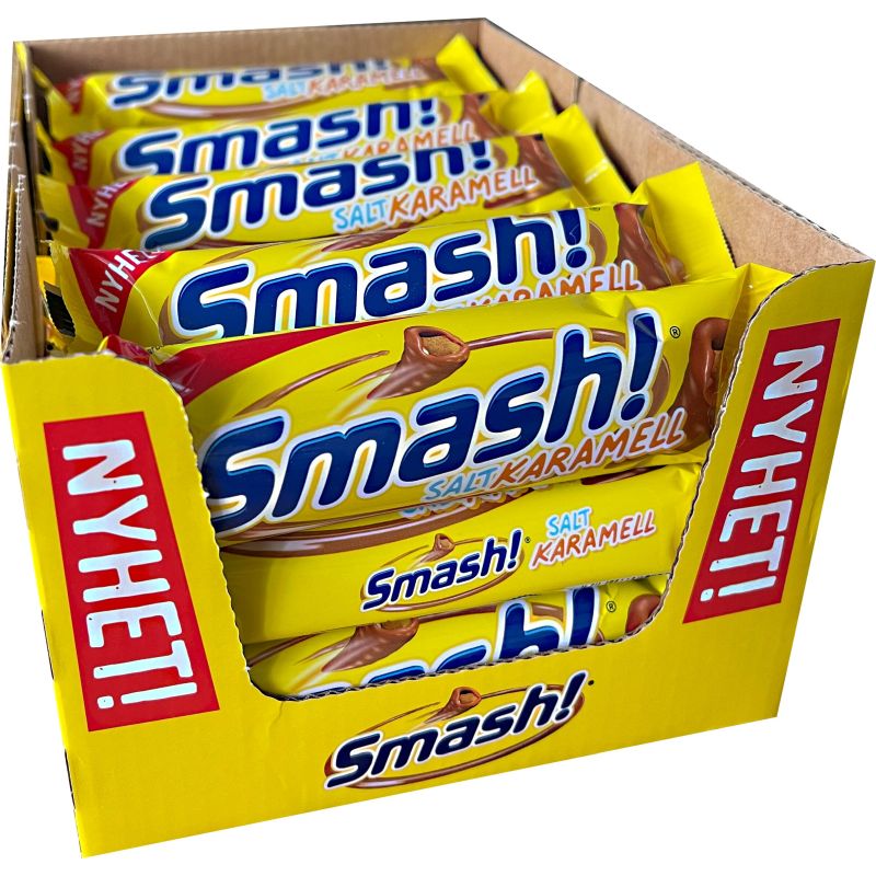SMASH BAR SALT CARAMEL40G