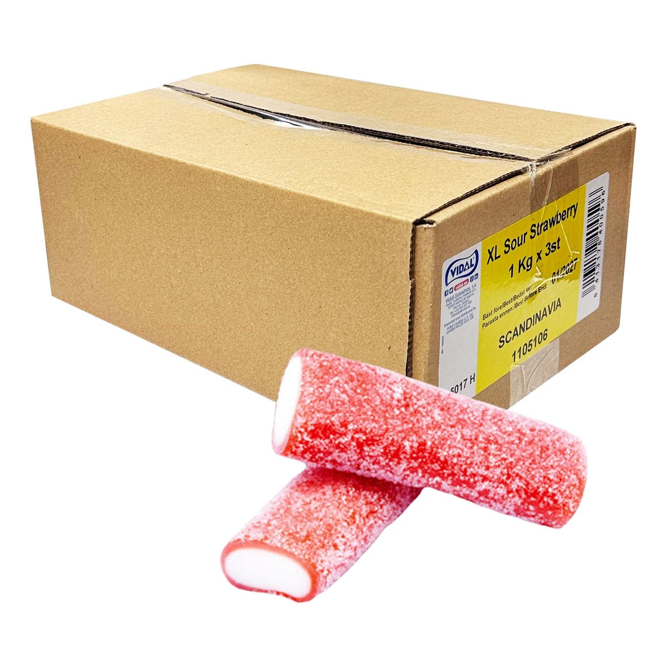 XL SOUR STRAWBERY 3K